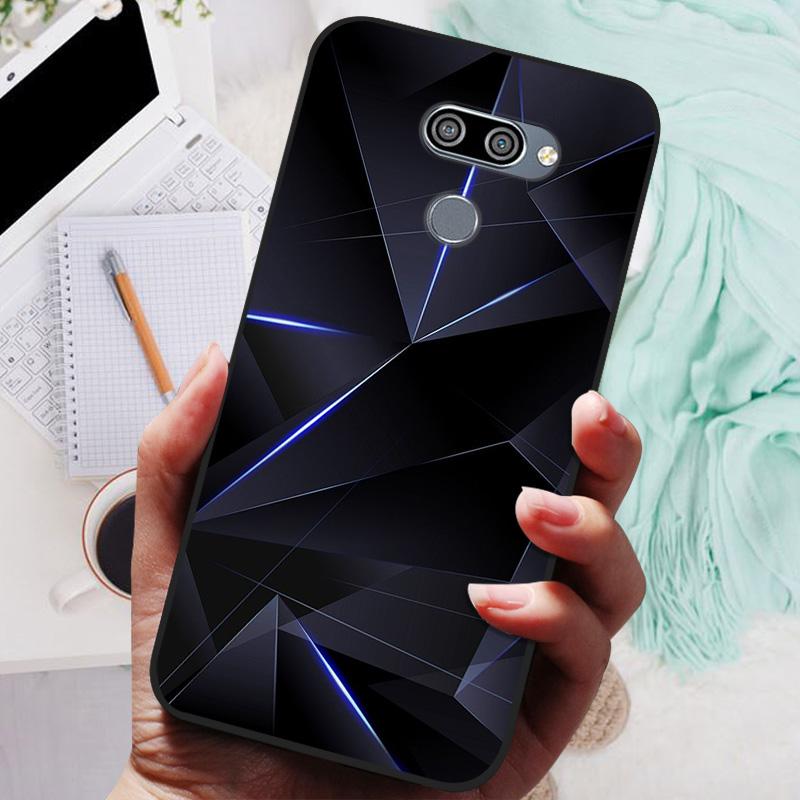 for LG K50 Q60 Case K 50  Soft TPU Silicone Phone Covers for LG Q60 LGK50 K 50 LGQ60 Case Bumper  Q 60 Shockproof Coque Cover