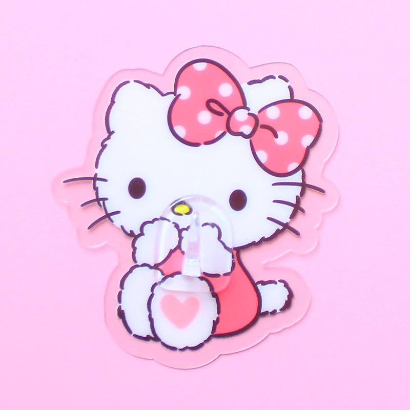 Cartoon Style Cute Wall Adhesive Hook for Bathroom, Kitchen, and Dorm