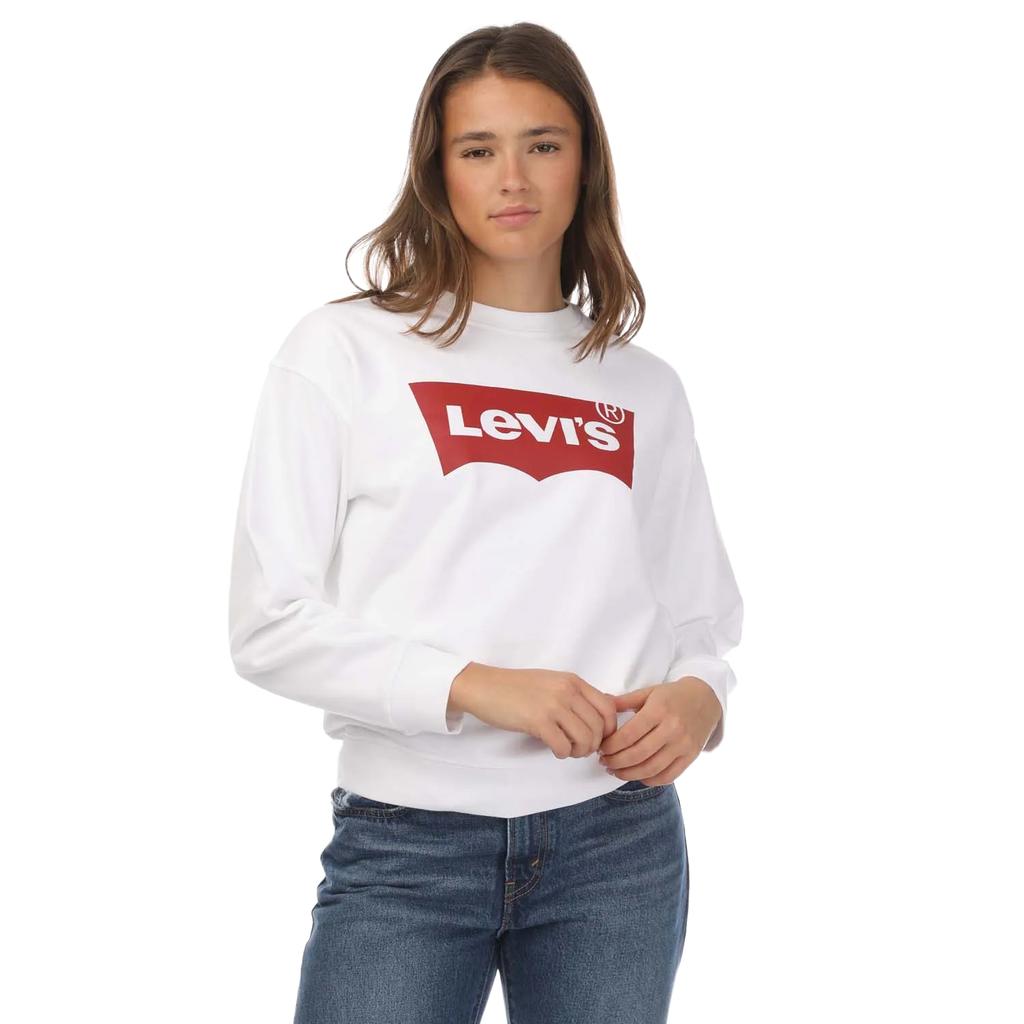 Levis Womens/Ladies Graphic Crew Neck Standard Sweatshirt