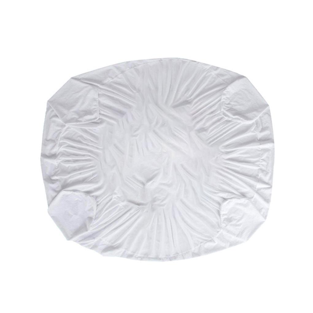 Waterproof Sheet Mattress Pad Cover Solid Color Washable Polyester Mattress Sheet