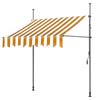 Portable Hand-Crank Sun Shade Tent for Outdoor, Courtyard, Shopfront, Terrace, and Balcony