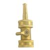 Brass Water Hose Nozzle with Valve Outdoor High Pressure Garden Water Hose Watering Nozzle for Gardening Hose Accessories