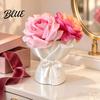 Flat Bottom Vase 3D Printed Bouquet Wrapping Vase Wrapped Style Flower Indooe Holder Home Arrangement Accessory for Desk Decor Aesthetic
