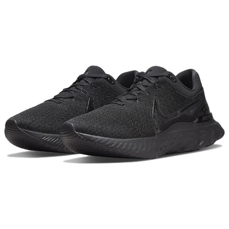 Nike React Infinity Run Flyknit 3 'Triple Black' Sneakers DH5392-005