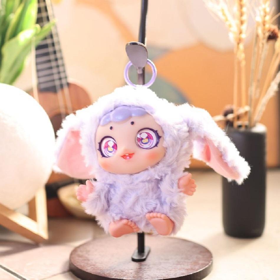 

15см Милая виниловая кукла Номми Щенок Дневник Каваий Плюшевый брелок Настольные украшения Плюшевая мягкая подвеска Кукла Девочки Рождественские подарки
