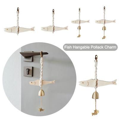 Lightweight Fish Hangable Pollack Charm Ultra-thin Wall Art Hangable  Car Interior