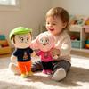 Plüsch Bruno Alina Kuscheltier mit weichem kurzem Fell für Kinder und Jugendliche