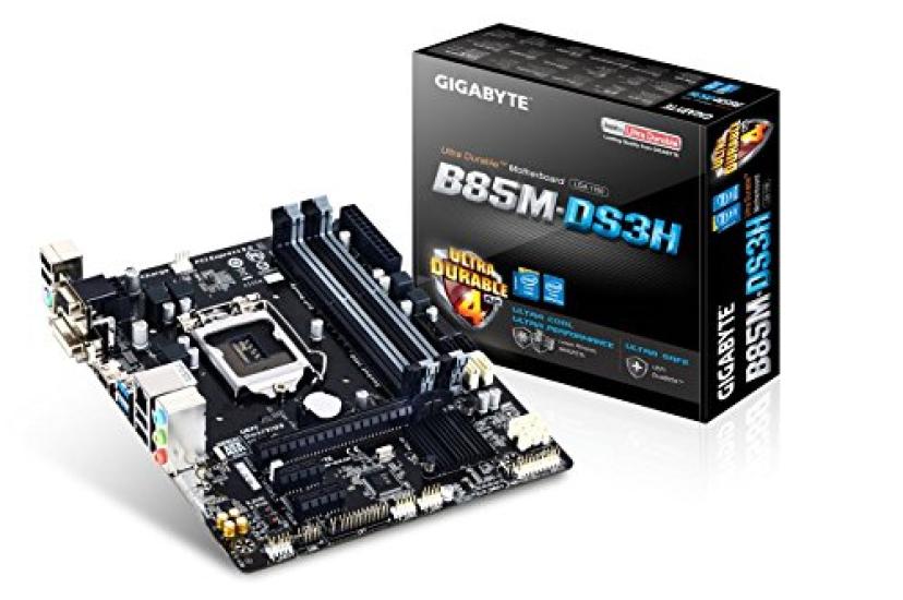 

GIGABYTE Motherboard Intel B85 LGA1150 Micro ATX GA-B85M-DS3H