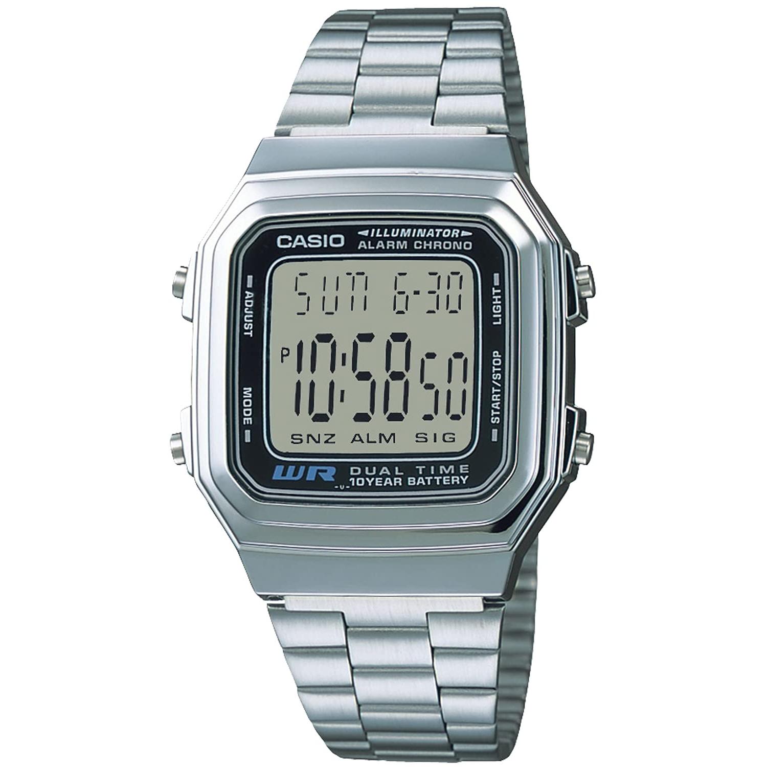

[Casio] Мужские серебряные часы - Коллекция Casio A178WA-1AJH
