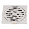4 Inch Square Floor Drain Odor Proof Insect Proof Shallow Floor Drain with Pure Copper Core for