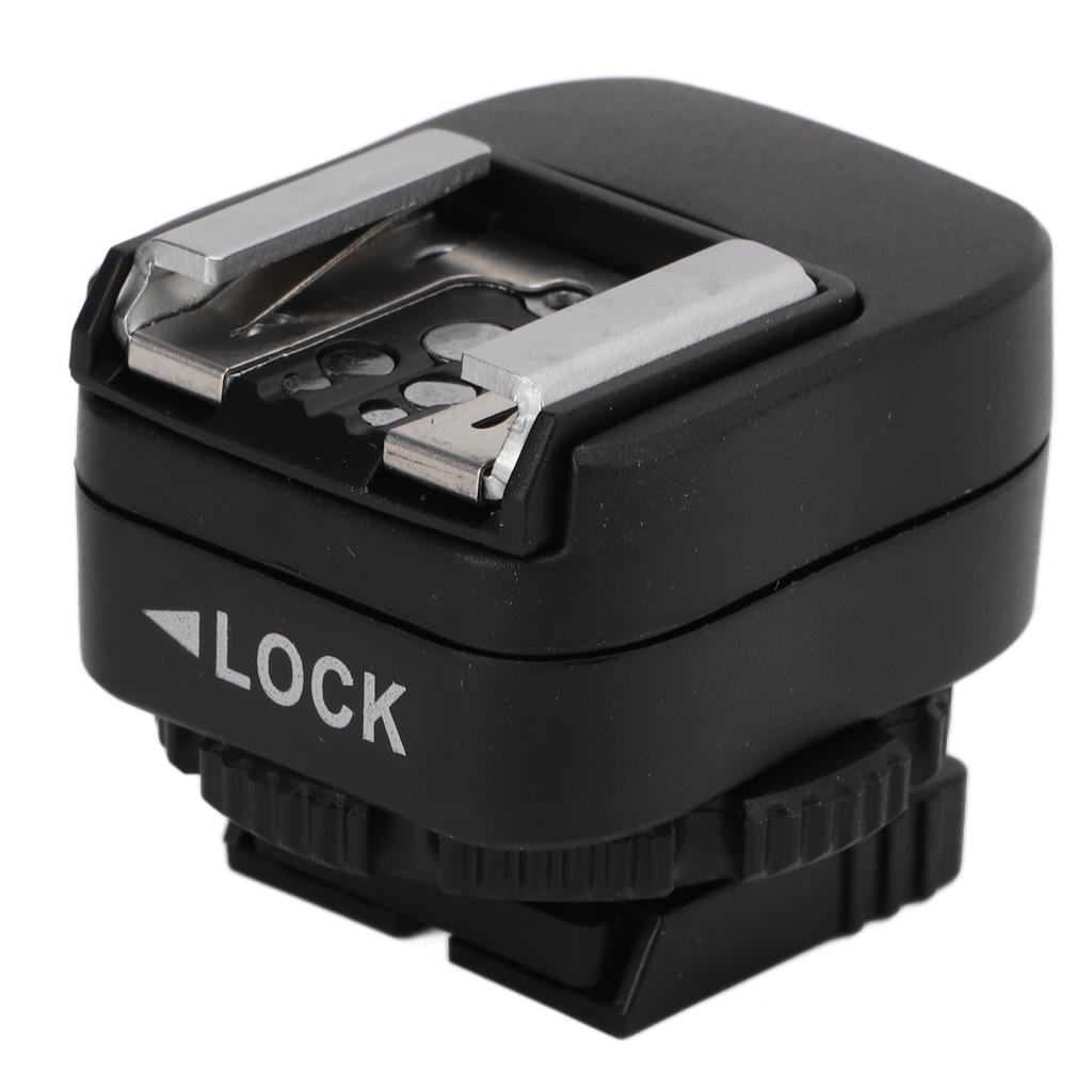 TF‑334 Blitzschuhadapter mit zusätzlichem PC-Sync-Anschluss für A73 Kamerablitz Speedlite