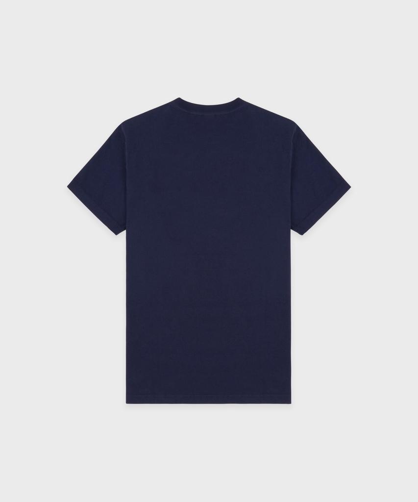 SPORTY&RICH H&W Crest T-Shirt Unisex - Navy R265Aut016