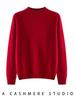 2026 Autumn Women's Pure Cashmere Half-High Neck Base Layer Sweater