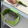 Space Saving Cabinet Door Compost Bin Cartoon Food Waste Bin Kitchen Wastebasket  Camping