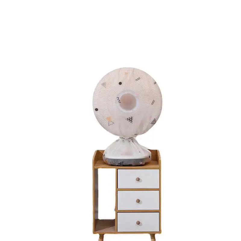 2021 New Creative Printing Three-dimensional Fan Dust Cover PEVA Home Desktop Fan Cover Floor-to-ceiling Protective Cover
