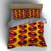 Pop art lips Bedding Duvet cover sets Duvet covers Pillowcases gifts (1 * Duvet Cover 2 * Pillowcases, without duvet insert)