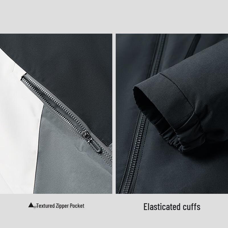 HLA Men's Autumn Hooded Jacket