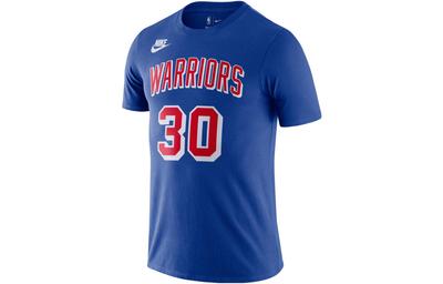 NBA T Shirts Men's Blue Crew Neck Moderate Straight Fit DA7342-401