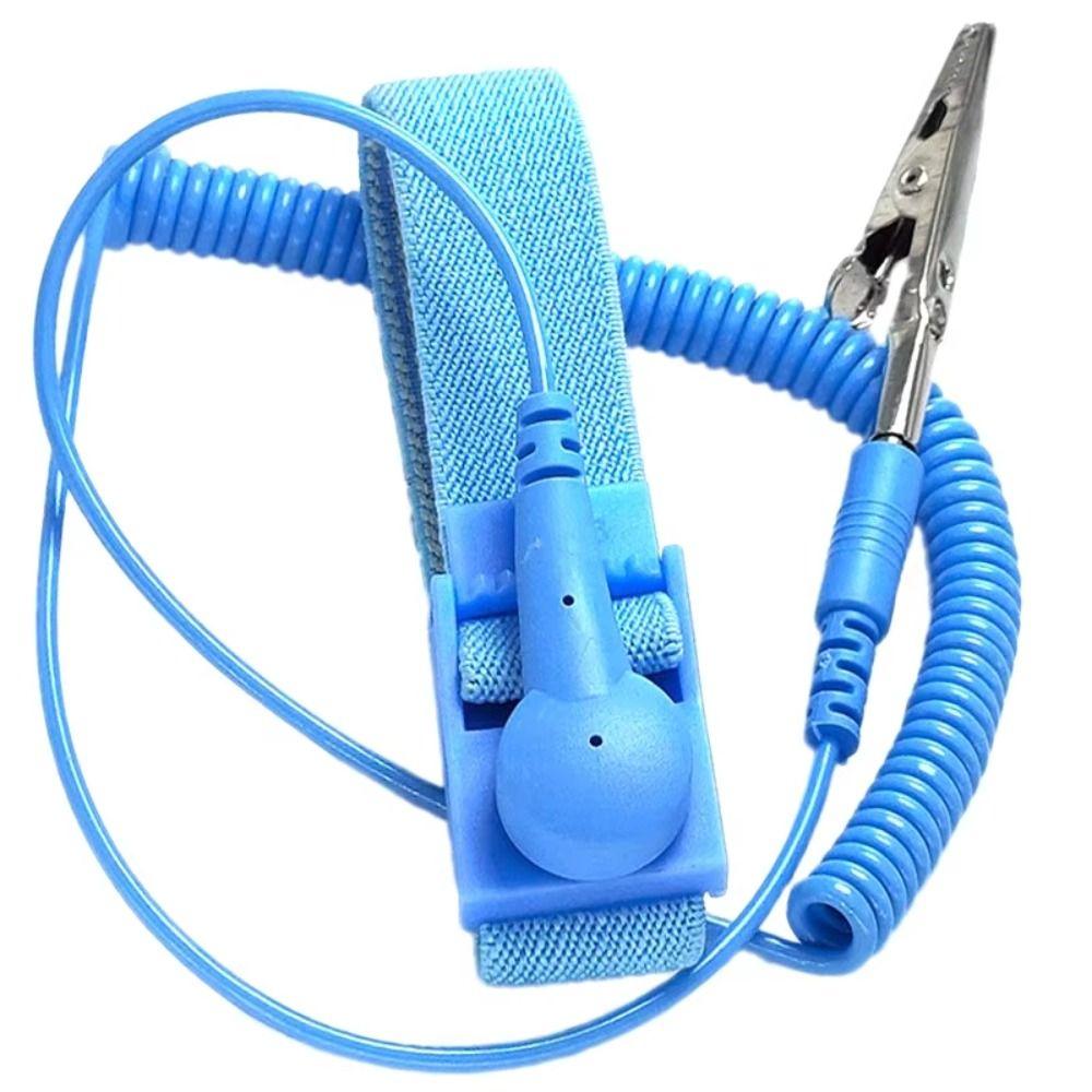 Wireless Clip Design Antistatic Wristband Antistatic Material Discharge Cable For Electrician