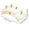 Appetizer Tray for Dried Fruits, Divided Serving Dish Kitchen and Living Room