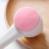 1 PC Double-Sided Silicone Face Cleansing Brush Facial Cleanser Blackhead Remover Tool Pore Cleaner Exfoliator Face Scrub Brush