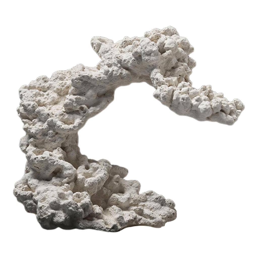 Nascondiglio per la Riproduzione dell'Acquario Ornamento Accessorio per il Paesaggio dell'Acquario Scultura Artigianato Statuetta Marina Statua Decorazione Nido Aquascaping