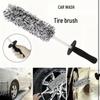 Ultra-Fine Fiber Car Wheel & Tire Cleaning Brush - No Scratch, Soft Detailing Tool