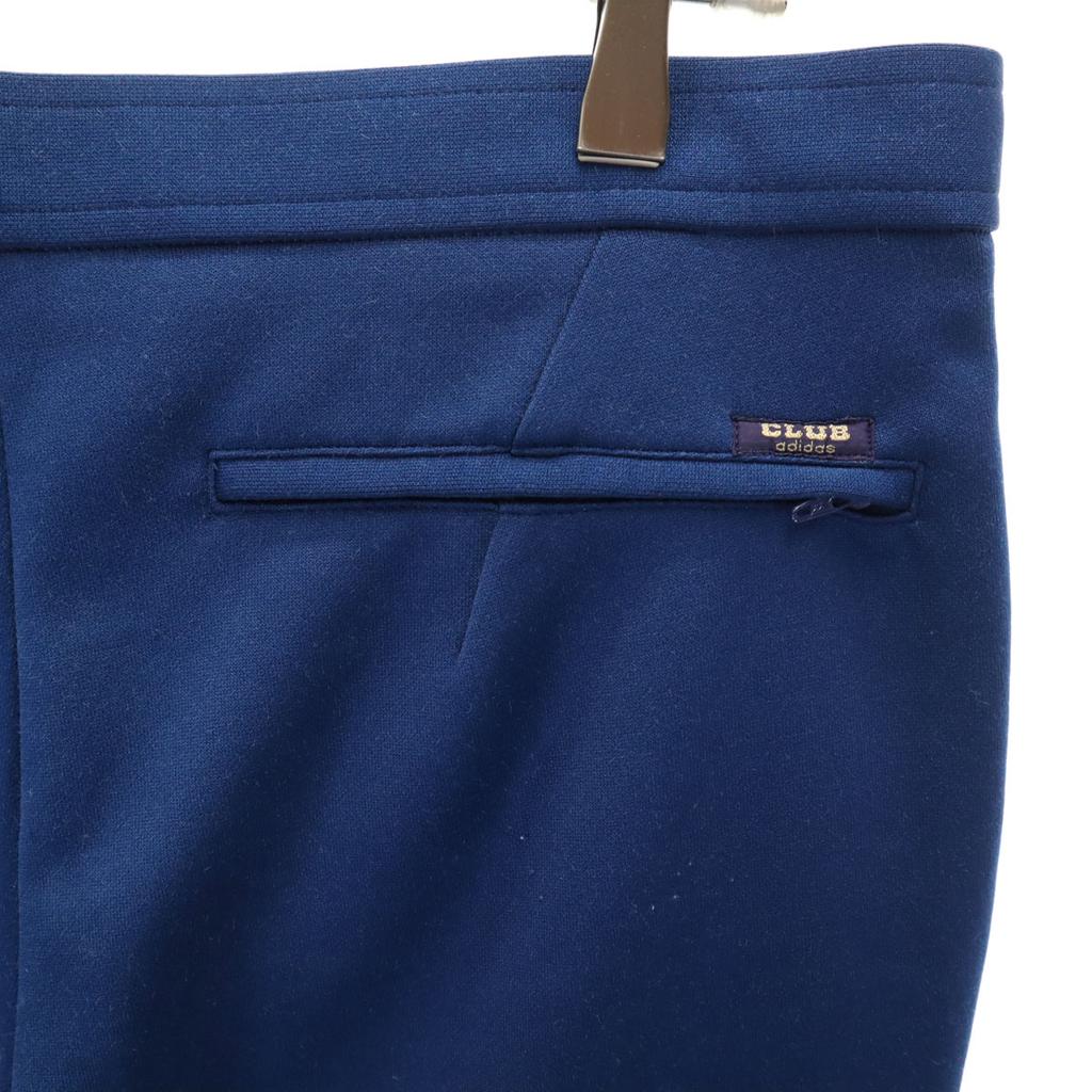 CLUBadidas 70s 80s Vintage Jersey Slacks Pants 88 Blue Navy Blue Descente Men's Used