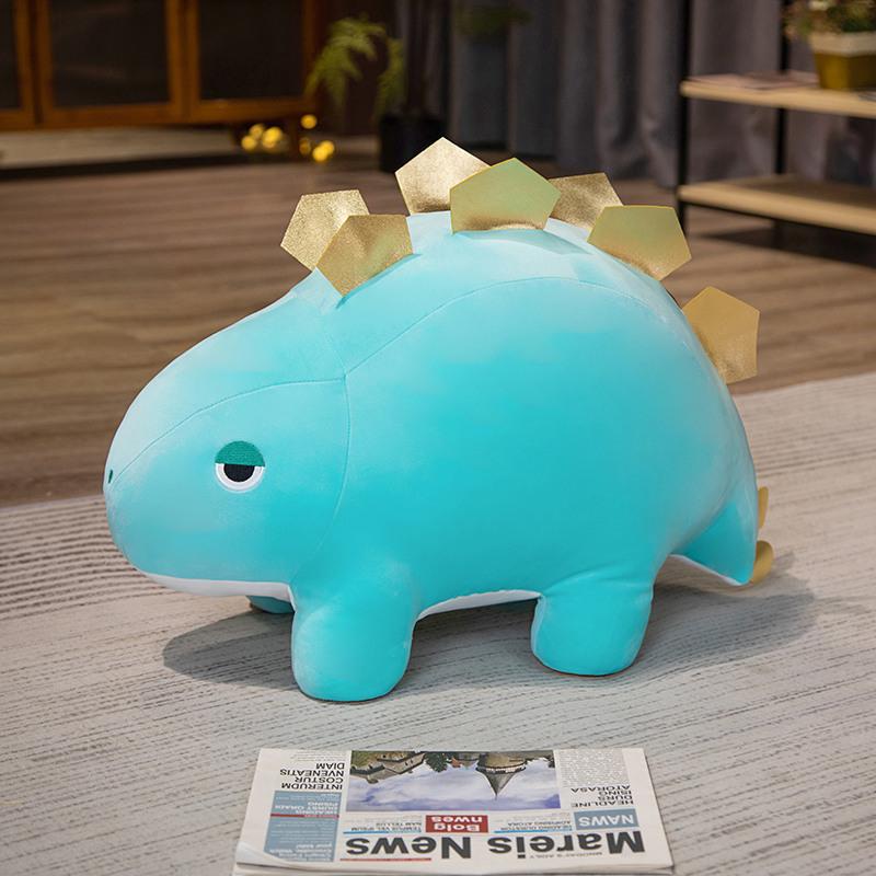 Dinosauří panenka Polštář Kreslený Triceratops Stegosaurus Plyšová hračka Dětská panenka dárek k narozeninám