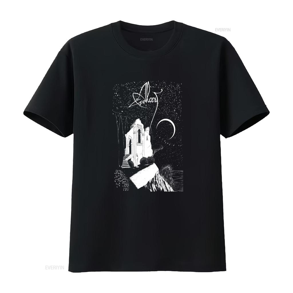 Authentic ALCEST Garden Slim Fit T Shirt S 2XL NEW Gothic Moonlit Ruins Design Unique Art Print for Men and Women Vintage