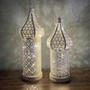 Lampa dekoracyjna Hollow Luminous White Light Effect Lampa wiatrowa LED Artykuły gospodarstwa domowego