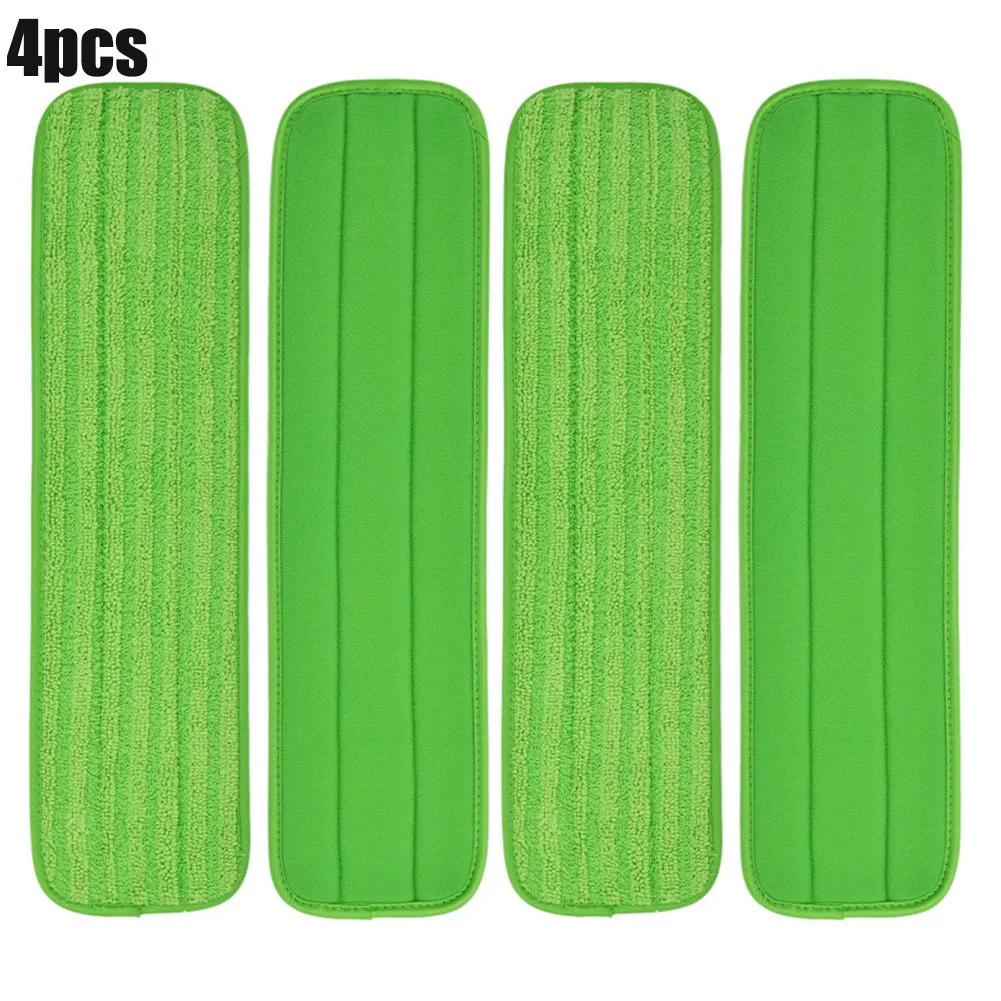 Convenient and Effective Microfiber Mop Head Replacement Suitable for Wood Vinyl and Tile Floors 18 Inch Compatible