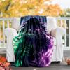 1pc nezouko6 Theme Blanket - Digital Print, Polyester, Cozy for All Seasons, Perfect for Outdoor, and Travel