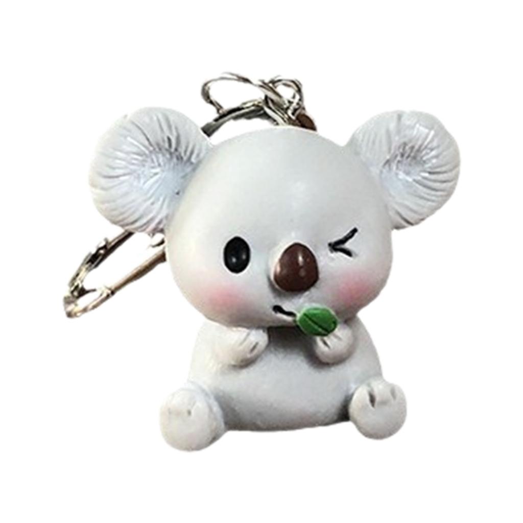 Cute Bag Pendant Cartoon Animal Keychain Backpack Pendant Stylish Animal Pendant Multifunctional Accessory for Women