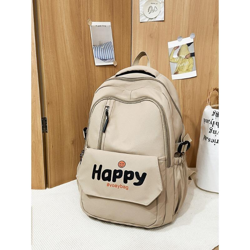 Casual large-capacity shoulder backpack New college student high school student backpack travel bag