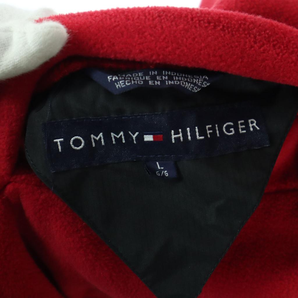 Tommy Hilfiger Wende-Fleecejacke L Rot 513791 Herren Gebraucht