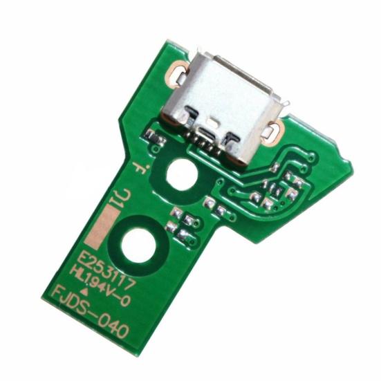 Charging Port Board Lightweight Precise 12Pin Flex Cable USB Charging Port Socket Board for Sony for PS4 JDS-030/JDS-040/JDS-055