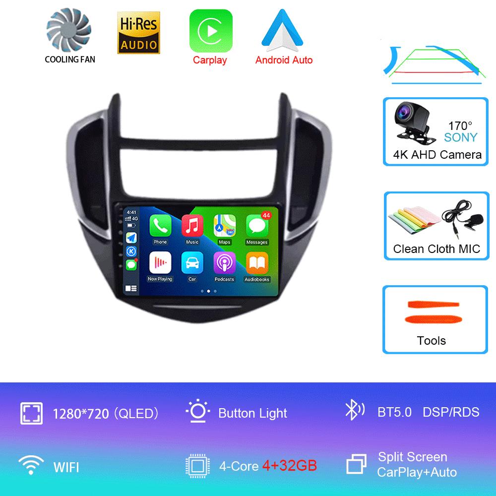 

Android 14 For Chevrolet Trax 2014 - 2016 Multimedia Video Player Car Radio Auto Stereo GPS Navigation Carplay Head Unit Screen