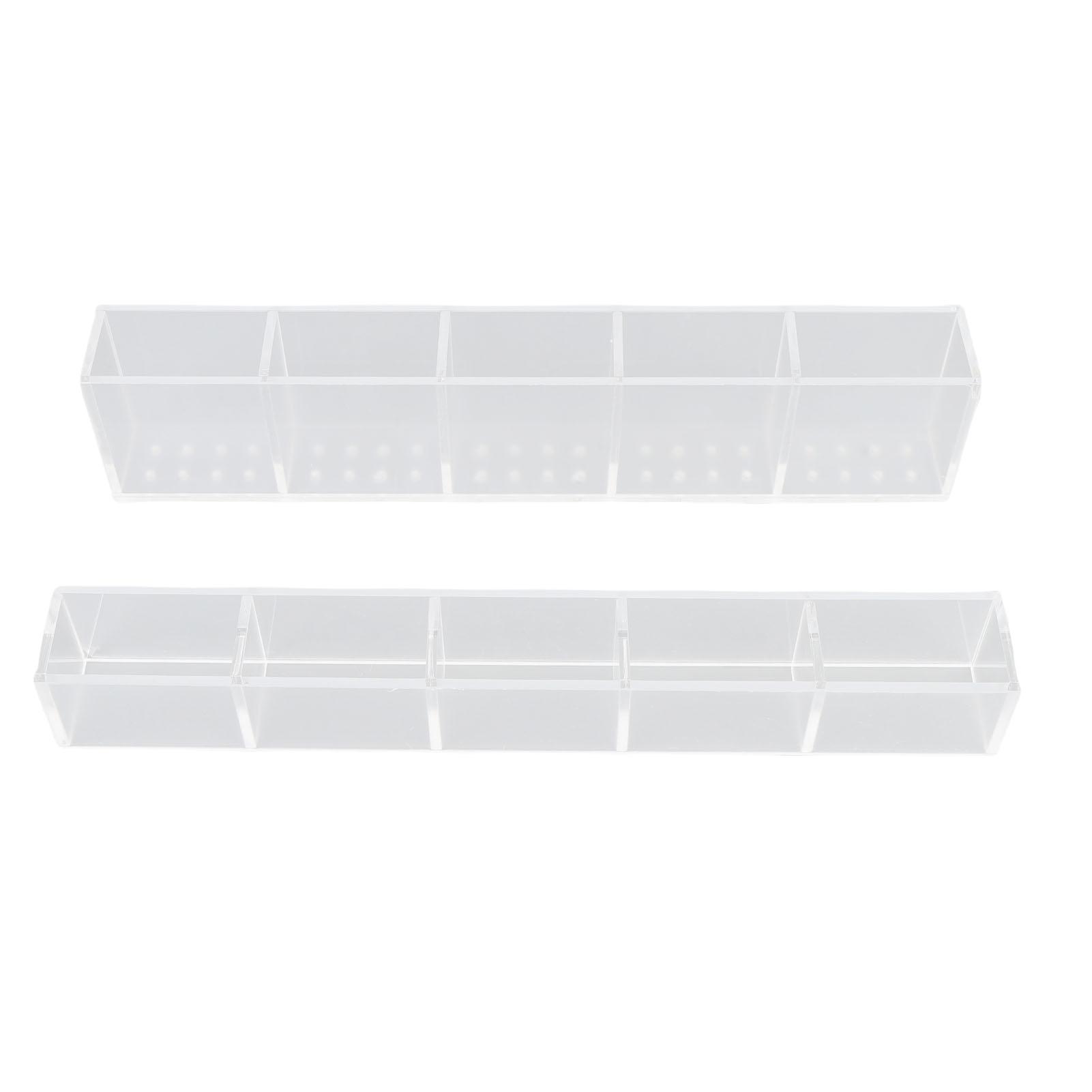 

Acrylic Straw Holder for Cabinet Double Sided Adhesive Straw Storage Container for Kitchen Counters and Cupboards