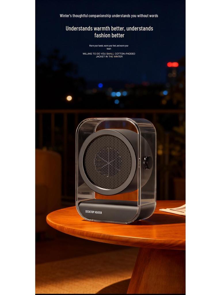 Kompakter tragbarer Schreibtischheizkörper für sofortige Wärme