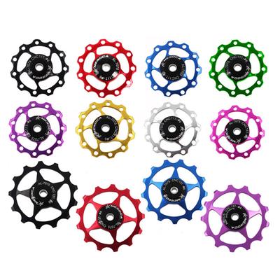 11T/13T Aluminiumlegierung MTB Mountainbike Fahrrad Schaltwerk Riemenscheibe Stützrad Rennrad Guide