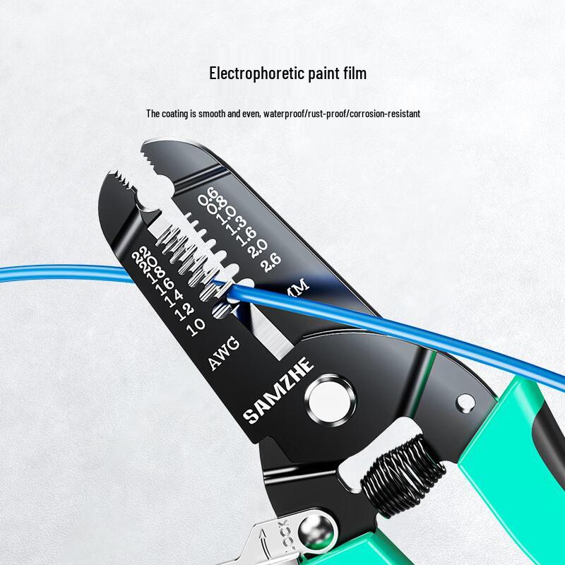 Shanze 7-inch Multi-function Wire Stripping Pliers