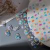 3D Starfish Goldfish Jelly Stickers for Nails, Phones, iPads & Planners