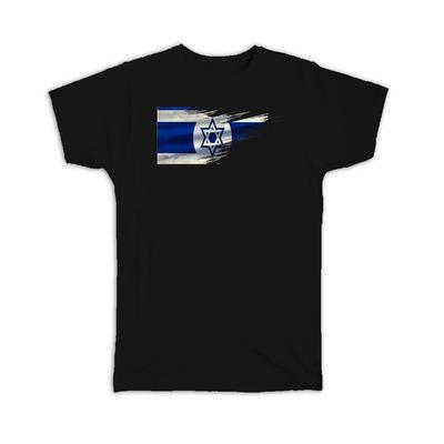 Geschenk-T-Shirt : Israel Flagge Modernes Land Expat