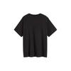 Levis Color Block Letter Print Cotton Crew Neck Short Sleeve T-Shirt Men Tops Black 16143-0084