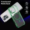 For iPhone 16 Pro Case Compatible with MagSafe TPU+PC Transparent Phone Cover