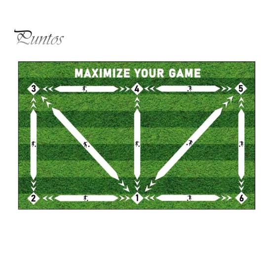 

Футбольный тренировочный коврик, оборудование для тренировок по футболу, тренировочный коврик для тренировок по футболу в помещении, оборудование для футбольных шагов для юного футболиста зелёный