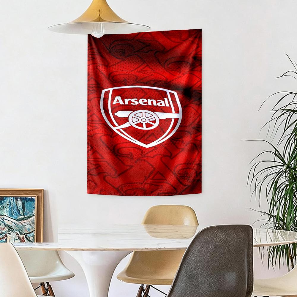 Love Arsenal Football Club Wall Decor Tapestry Art For Pet Memorial Birthdaywedding Party Backdrop Family Gift