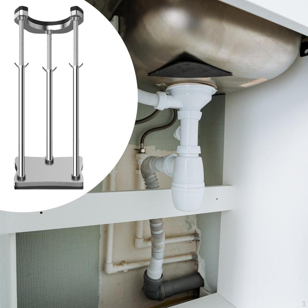 Monteringsfästen för handfat för stöd vid underlimning