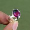 Faceted Multi Tourmaline Ring 925 Sterling Silver Ring Unique Design Jewelry Real Gemstone Handmade Ring Gift For Him Available In Ring Size